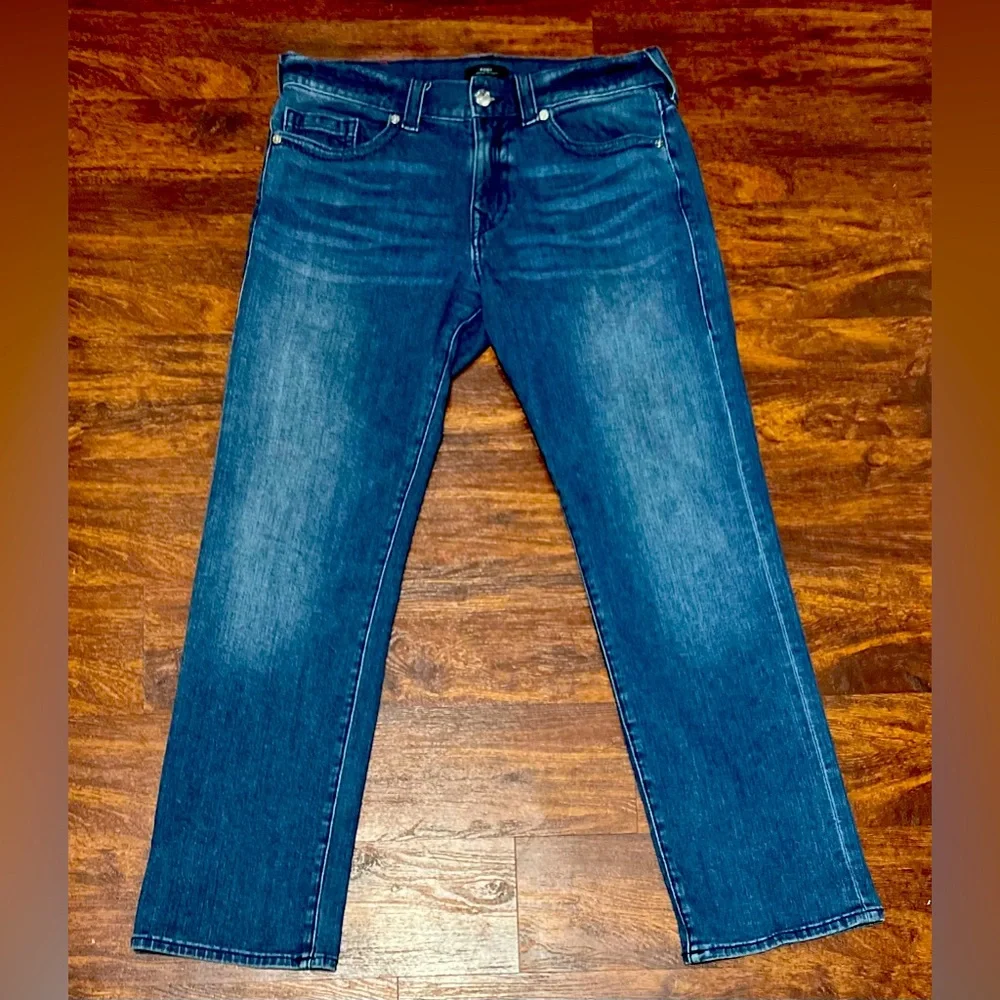True Religion Men’s Jeans Ricky Relax Straight Size 34